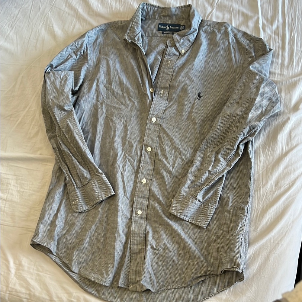 Polo by Ralph Lauren Men's Grey Shirt